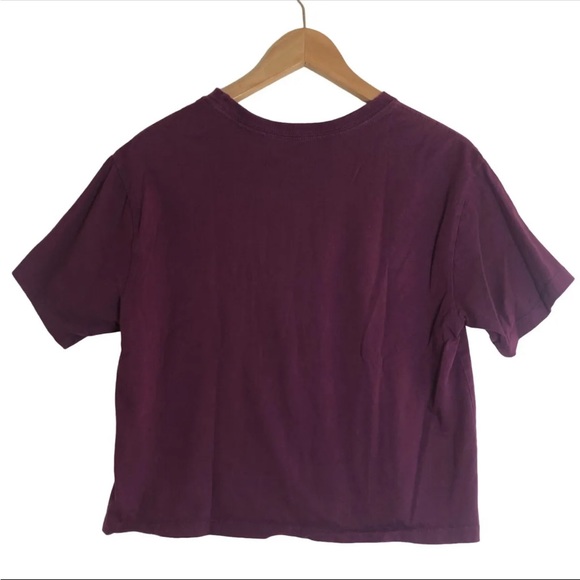 ❌sold❌Nike Air Jordan Bordeaux Paris Saint-Germain Short Sleeve Crop 2XL XXL - Picture 7 of 13